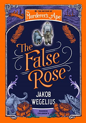 Book cover: ornate frame, two figures, and floral/animal illustrations.