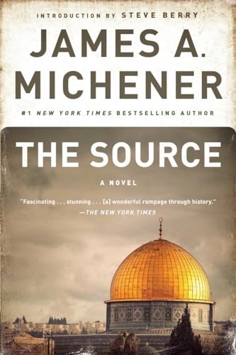 Book cover with gold-domed building and author James A. Michener's name prominently displayed.