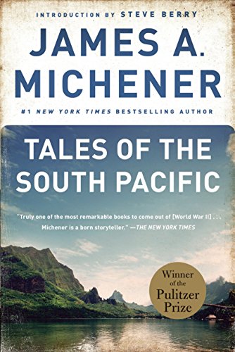 Book cover for "Tales of the South Pacific" by James A. Michener.