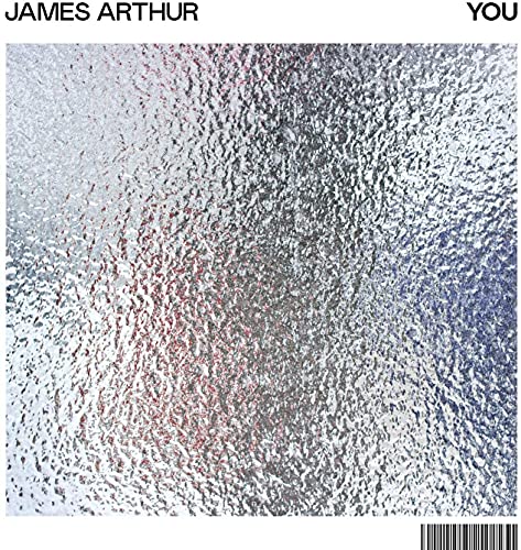 Vinyl cover featuring abstract textured silver and blue light with James Arthur You text.