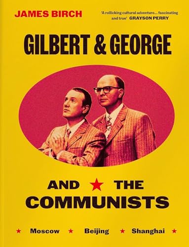 Book cover featuring portraits of Gilbert & George against a yellow background.