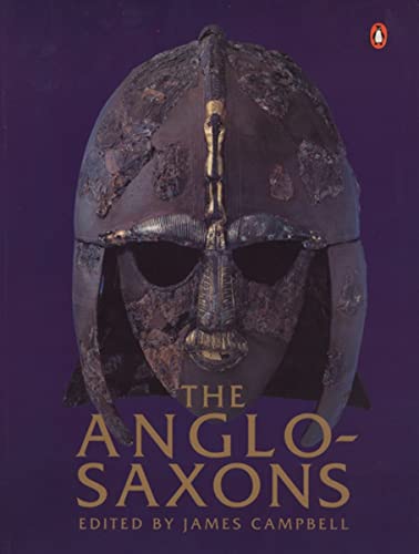Book cover: rusted Anglo-Saxon helmet against a purple background.