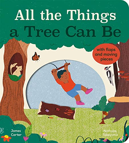 Children’s book cover depicting a boy playing on a tree branch.