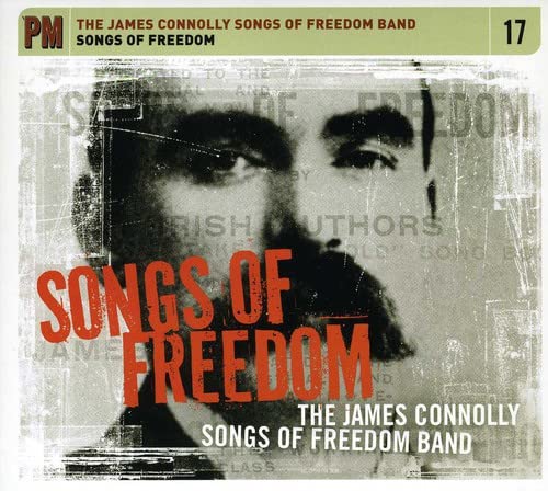 CD cover featuring a black and white portrait of James Connolly.
