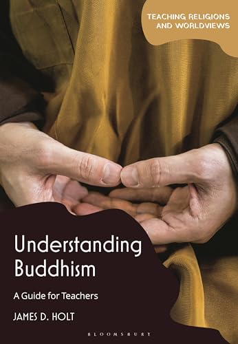 Book cover: "Understanding Buddhism" with hands in a meditative mudra.