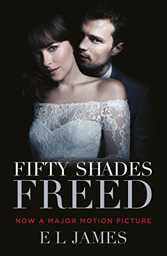 Book cover featuring a couple embracing, titled "Fifty Shades Freed.