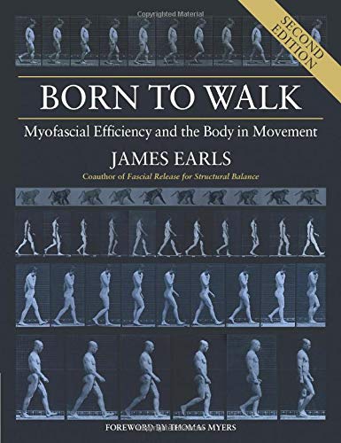 Book cover showing sequential photographs of a person walking against a grid background.