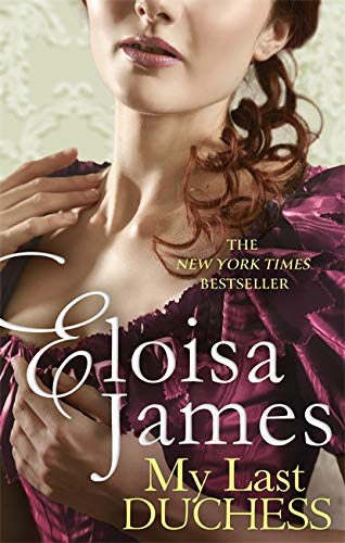 Book cover: woman in historical dress, title "My Last Duchess".