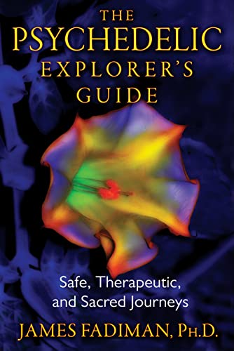 Book cover with a glowing, multicolored flower against a dark, shadowy background.