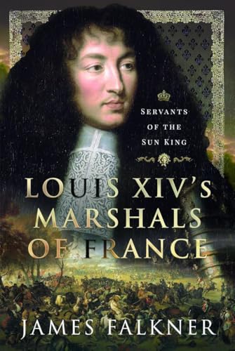 Book cover featuring a portrait of Louis XIV and a battle scene.