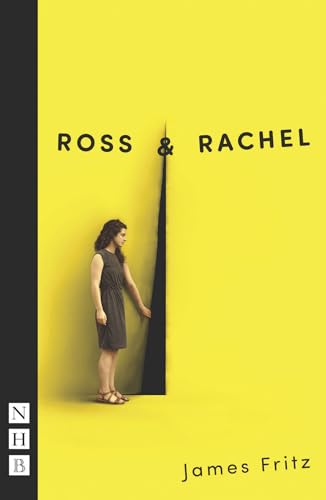 Book cover: woman in black dress stands by a dark void.