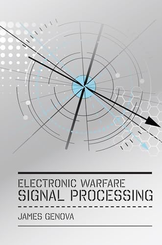 Book cover: "Electronic Warfare Signal Processing" by James Genova, with radar graphic.