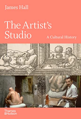 Book cover titled The Artist's Studio featuring an engraving of an artist and model.