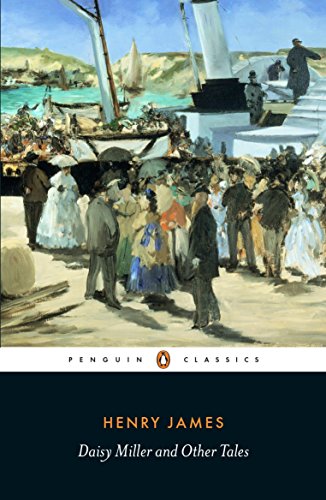 Book cover: painting of people on a dock with ships in the background.