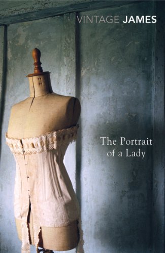 Book cover featuring a vintage dress form and the title "The Portrait of a Lady".