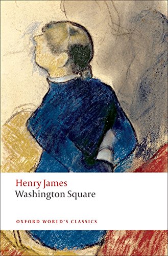 Book cover: “Washington Square” by Henry James, featuring a pastel portrait.