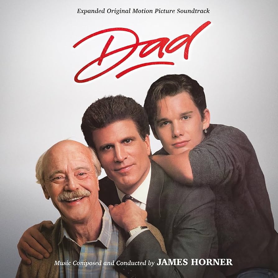 Placeholder image indicating a CD titled "JAMES HORNER - DAD".
