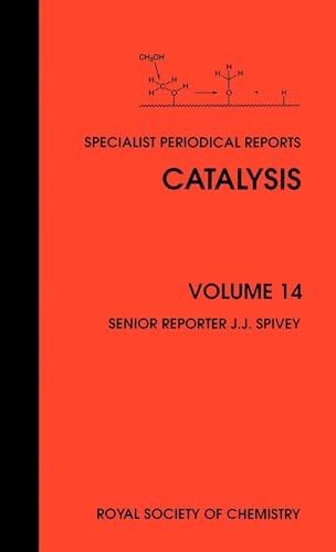 Red book cover with "Catalysis, Volume 14" and chemical structures.