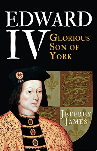 Book cover featuring a portrait of King Edward IV and heraldry.