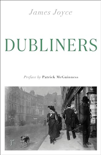Book cover of "Dubliners" by James Joyce with a vintage street scene.