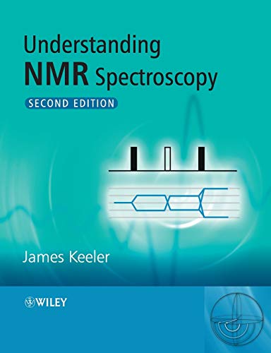 Book cover for "Understanding NMR Spectroscopy," second edition, with spectral peaks.