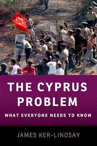 Book cover depicting a protest scene and text: “The Cyprus Problem.”
