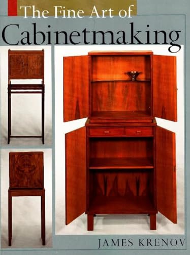 Book cover featuring handcrafted wooden furniture, including a cabinet and chairs.