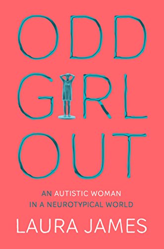 Book cover with blue text on a coral background featuring a small figurine woman.