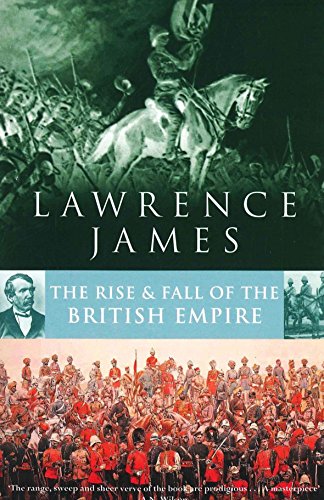 Book cover depicting historical military scenes and portraits, titled “Rise & Fall.”