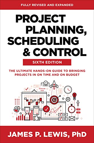 Book cover: "Project Planning, Scheduling & Control," Sixth Edition, by James P. Lewis.