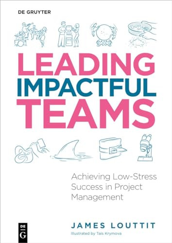 Book cover: "Leading Impactful Teams" with illustrations and text details.