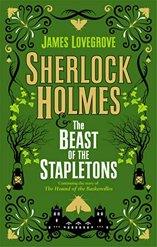 Green book cover with “Sherlock Holmes & The Beast of the Stapletons” title.