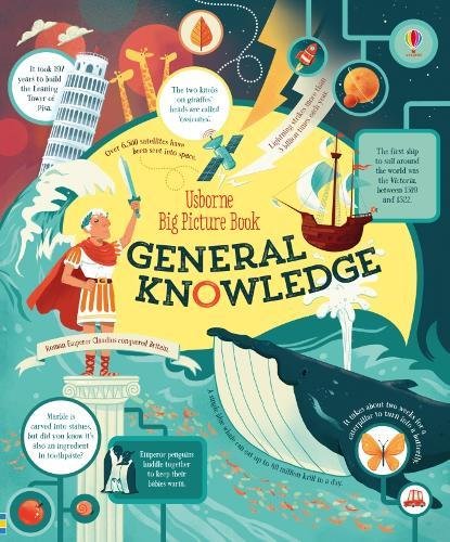 Colorful illustrated cover of “Big Picture Book of General Knowledge.”
