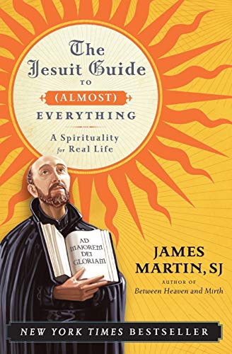 Book cover featuring a portrait of Saint Ignatius of Loyola with radiating sunbeams.