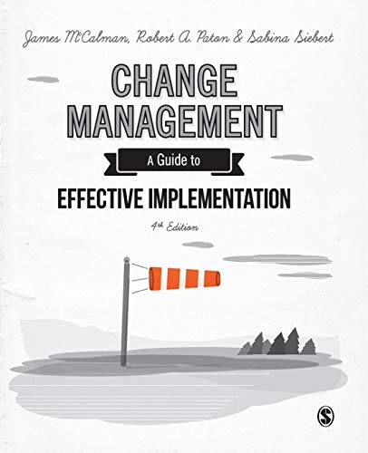 Book cover: "Change Management" with windsock illustration, 4th edition.