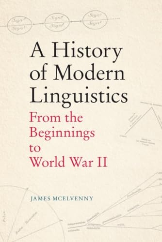 Book cover: "A History of Modern Linguistics" with diagrams.