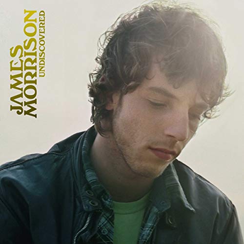 Album cover for James Morrison’s “Undiscovered” featuring a portrait of the artist.