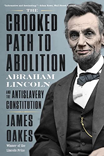 Book cover featuring a portrait of Abraham Lincoln and bold title text.