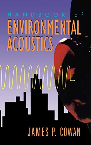 Book cover: “Handbook of Environmental Acoustics” with sound wave graphic.