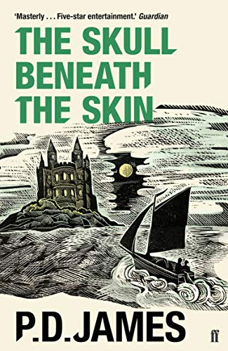 Book cover: castle on an island, sailboat, and moonlit sky.