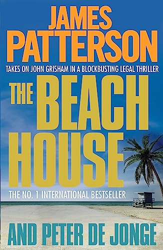 Book cover for “The Beach House” by James Patterson and Peter de Jonge.