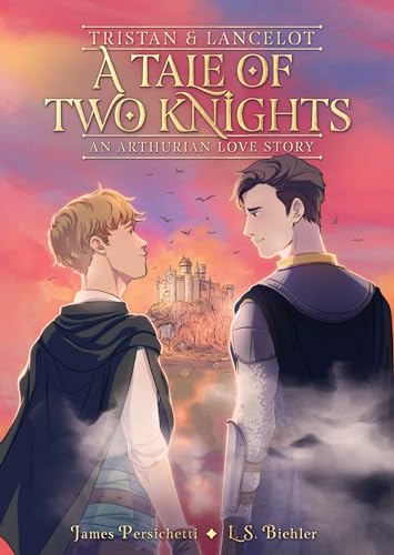 Book cover featuring two knights gazing towards a distant castle.