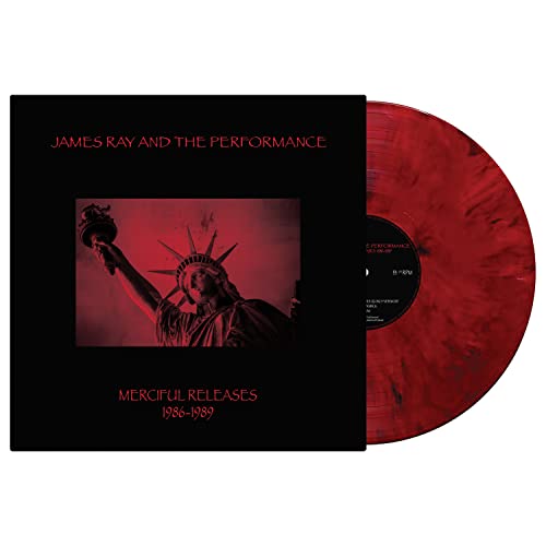 Vinyl record of James Ray And The Performance, with Statue of Liberty cover.
