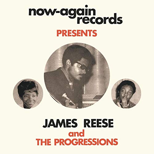 CD cover for James Reese and The Progressions, featuring three portraits.
