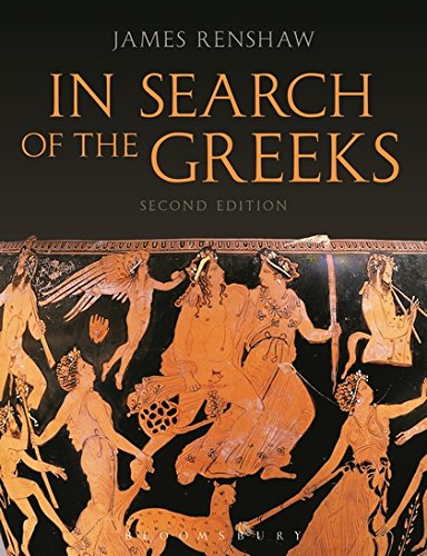 Book cover showing ancient Greek pottery figures against a black background with title text.