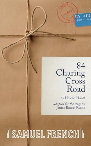 Book cover for "84 Charing Cross Road" with a parcel aesthetic.