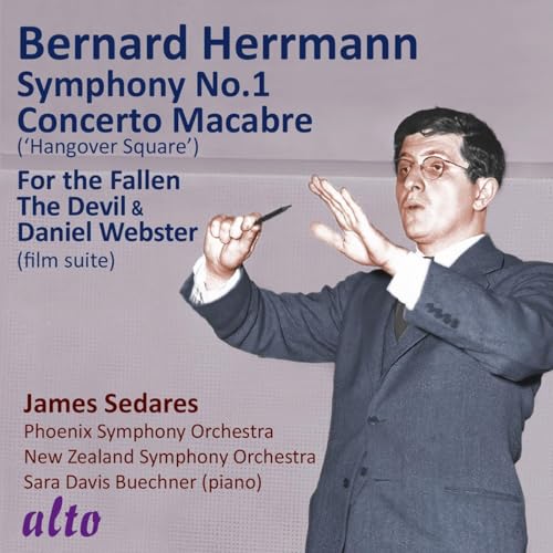 CD cover featuring conductor James Sedares and text details.