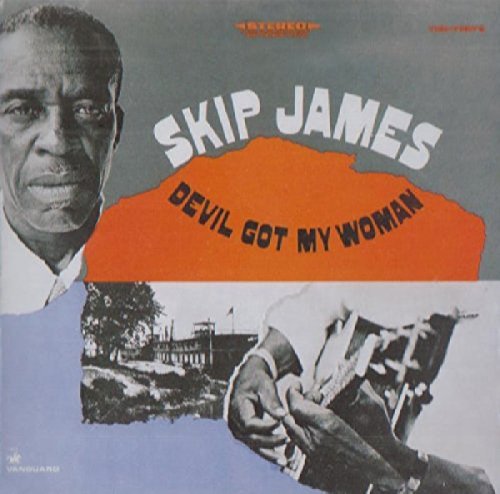 Album cover featuring Skip James, text, and a black and white photograph of hands.