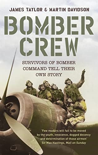 Book cover: "Bomber Crew" depicts WWII airmen near a bomber engine.