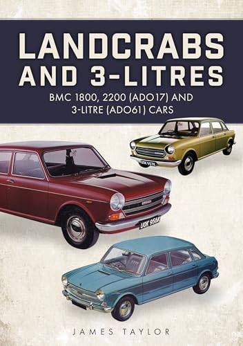 Book cover featuring classic BMC 1800, 2200 and 3-litre cars.
